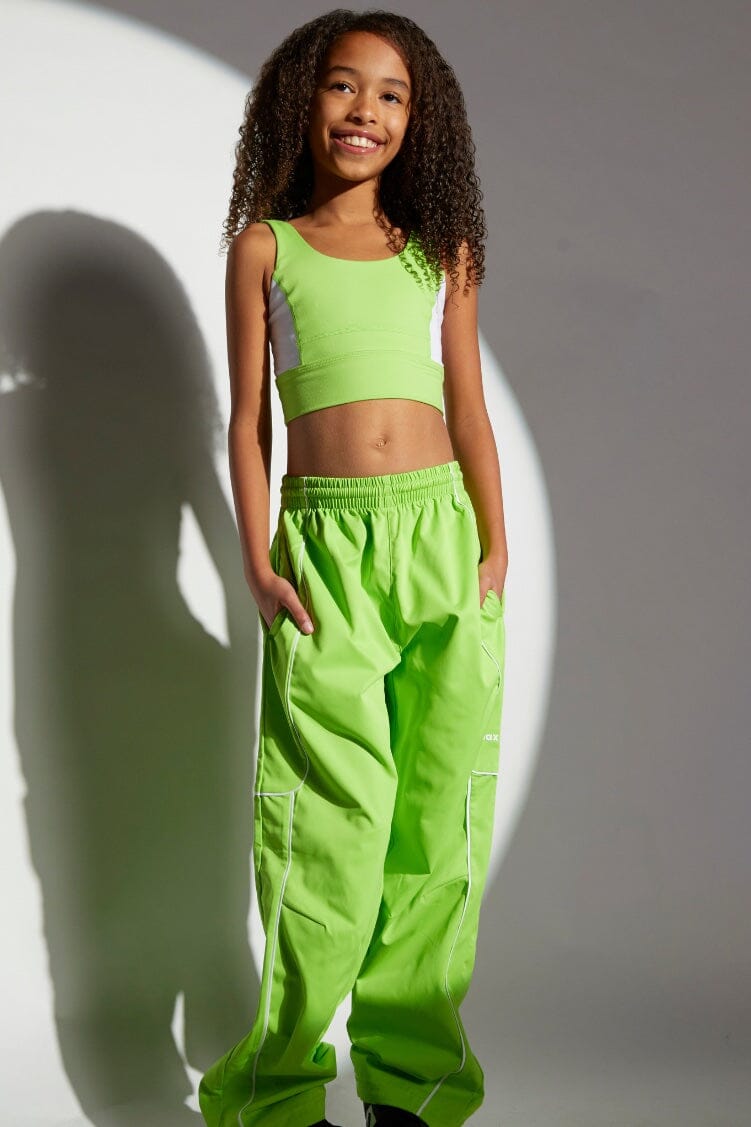 Weekend Pants Youth Jo+Jax Lime Youth X-Small 